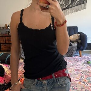 Vintage Converse Black Camisole Top